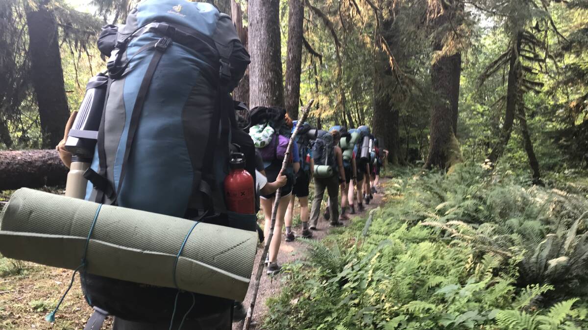Bunbury Cathedral Grammar School students Giselle Taylor and Hamish Leahy recently returned from a trip through Olympic National Park in the United States. 