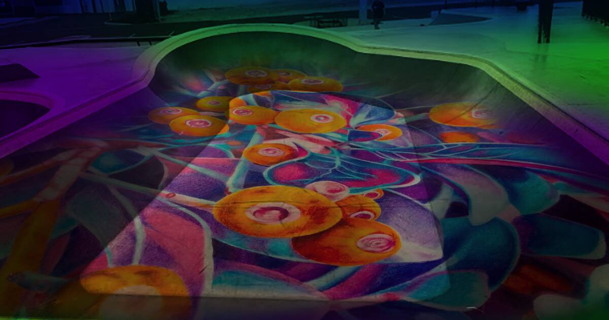Shire of Dardanup launches 'EnLighten' digital art project at Eaton skatepark