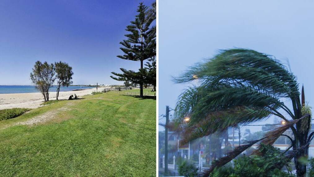 Time for action: Doddi's Beach in Mandurah is listed as a hotspot, while severe storms can play a role in erosion.