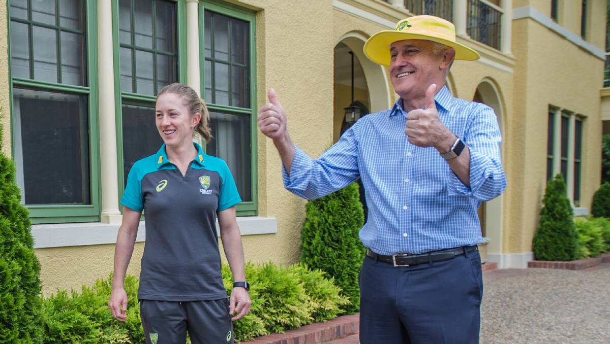 Malcolm Turnbull was the last Australian prime minister to make The Lodge his official residence, but split his time between Canberra and Sydney. Picture: Karleen Minney