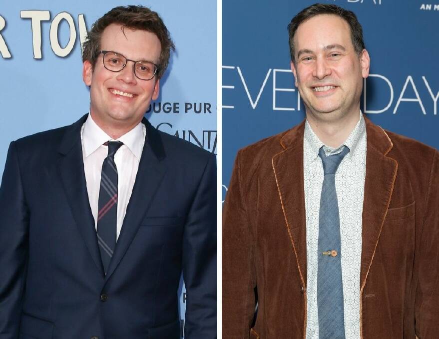 John Green, left, and David Levithan teamed up for the book Will Grayson, Will Grayson. Pictures: Shutterstock