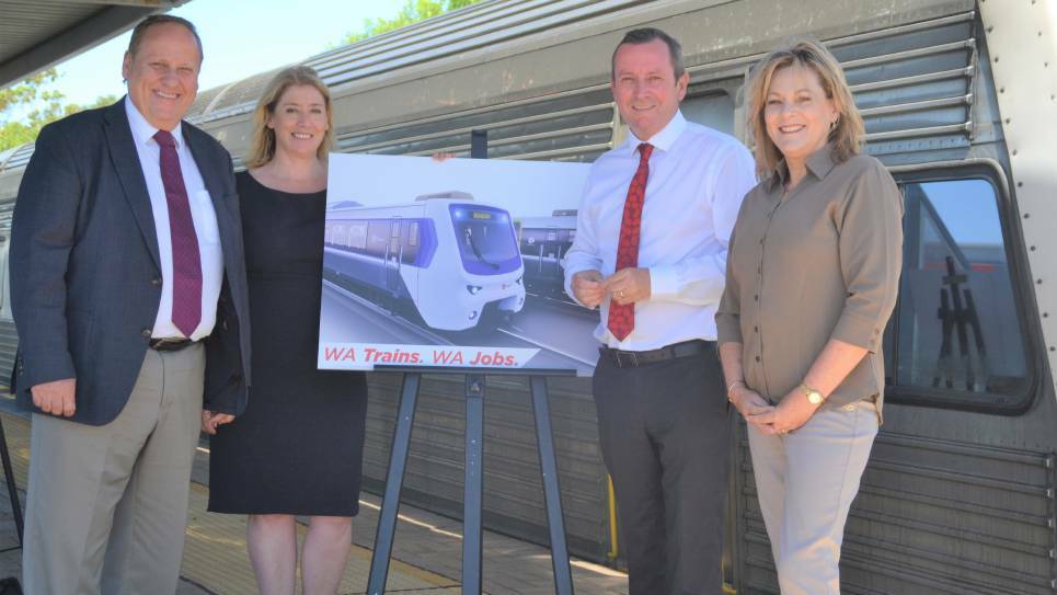 Delay: WA transport minister Rita Saffioti said the Australind service will close for 18 months as part of the Armadale Line extended shutdown. Picture: Thomas Munday, 2020.