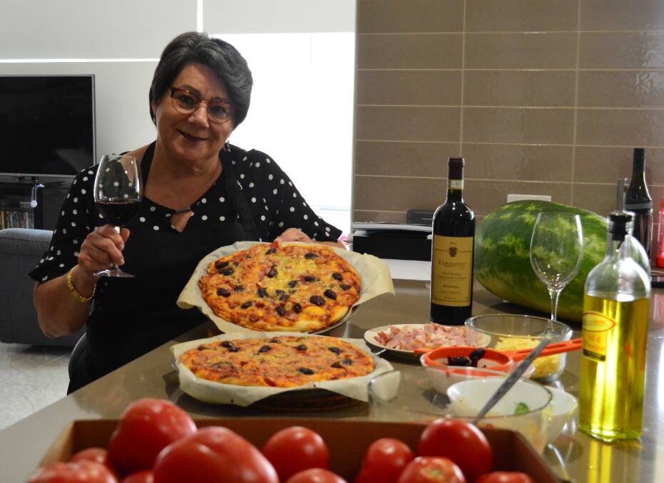 Loretta Castrilli learnt how to make the best homemade pizza from her mother in-law. She now cooks it for her children and grandchildren.