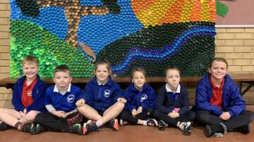 SORTED: The students will help to recycle 85% of Eaton Primary School's waste. Picture: Supplied.