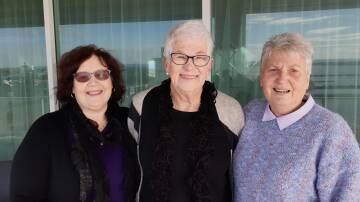 Connectors: Carolyn Jones from Leschenault, Toni Jacobsen from Busselton and Heather Wade from Bunbury. Picture: Supplied.