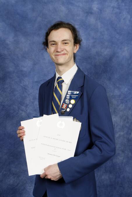 Busselton resident and Bunbury Cathedral Grammar student Thomas McGregor achieved an impressive ATAR 98.55. Photo is supplied.