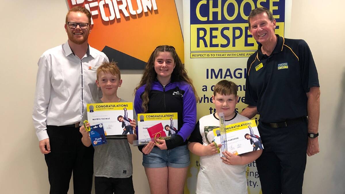 Choose Respect Champion recipients from 2019. Photo supplied.