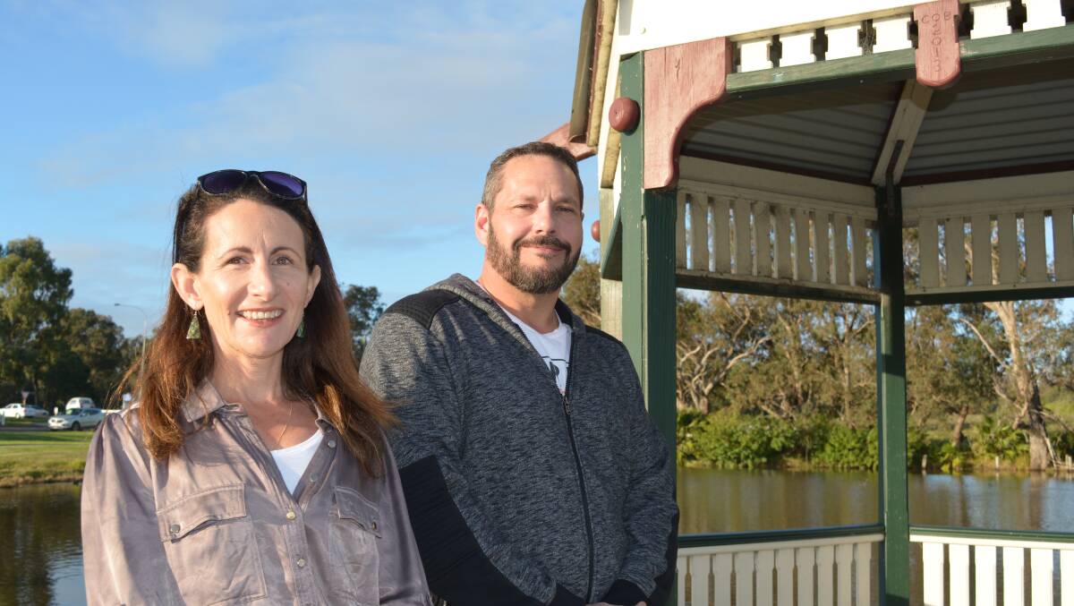 Bunbury Suicide Support Group members Jo Robinson and Dylan Oakey are calling on people to watch the special screening of The Ripple Effect in Bunbury. Photo by Jemillah Dawson.