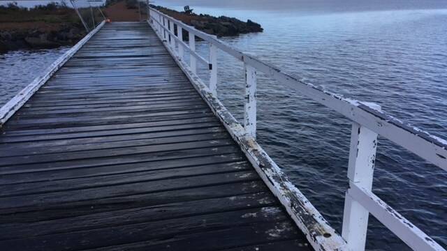 The Australind Jetty has been closed to the public for more than a year due to safety concerns from ongoing damage. Pictures by Mick Crosby,