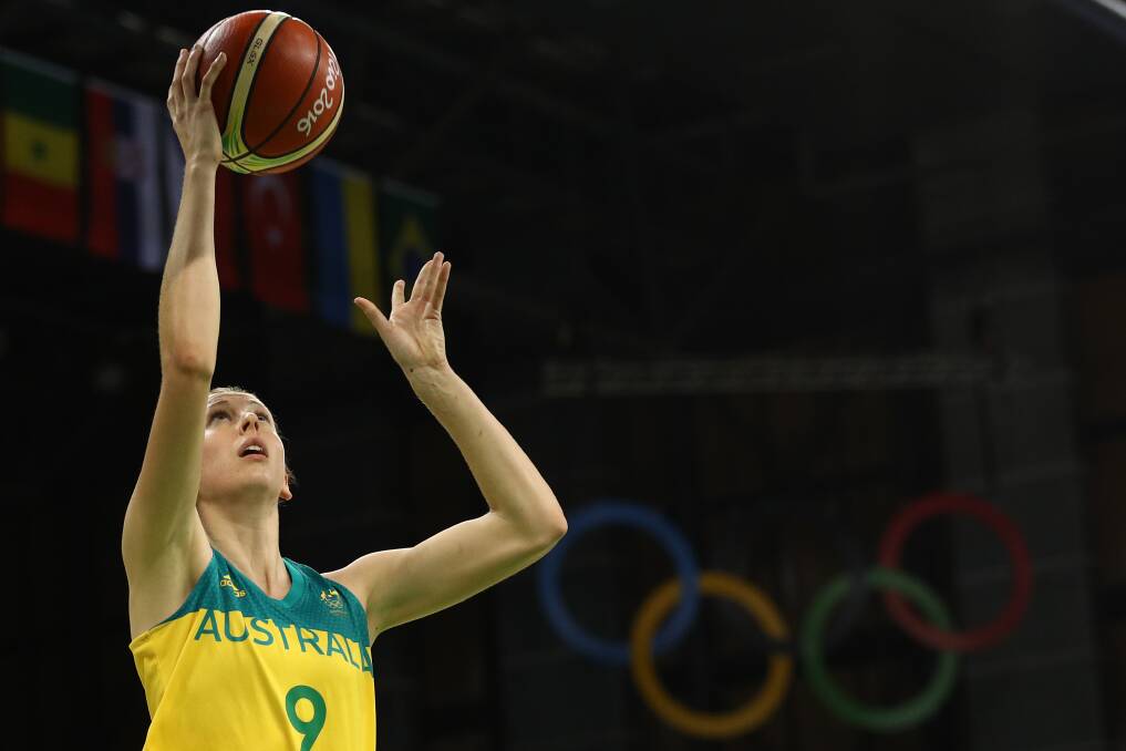 Natalie Burton played for the Australian Opals in the 2016 Rio Olympics. Photo is supplied.