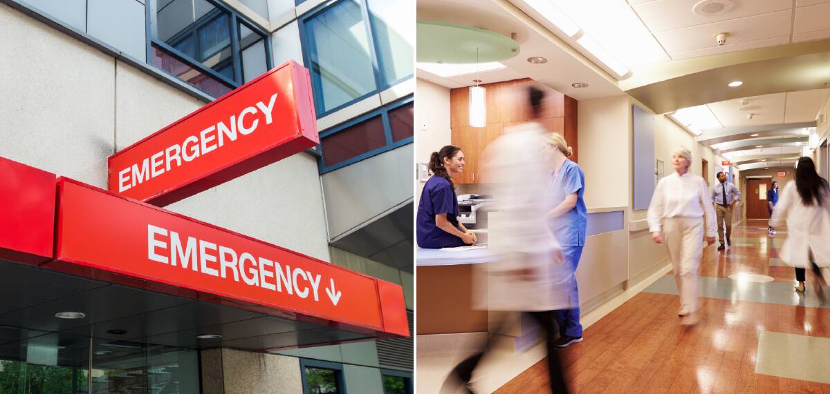 Aggression rising: Statistics show there were 703 assaults on WA nurses alone in the second half of 2017 which jumped to 971 assaults during the same period in 2018 - a 38 per cent increase in incidents. Photos: Shutterstock.
