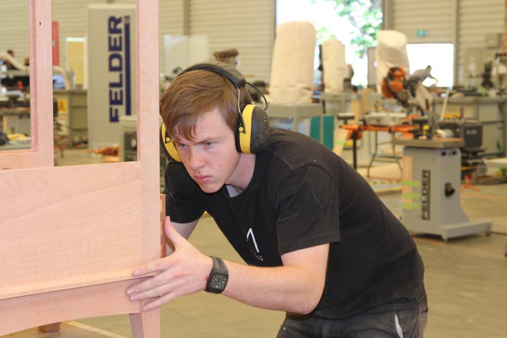 Nick Johnston has been chosen to represent Australia in the upcoming WorldSkills International competition in Abu Dhabi for his impressive cabinetmaking.