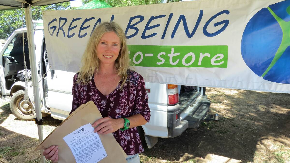 Protagonist: Anita Lindemann wants the Donnybrook-Balingup Shire to ban the plastic bag, as the state government has left this decision to councils. Photo: Matthew Lau