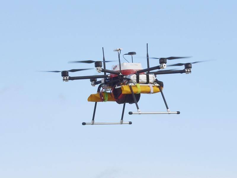 Royal Mail will trial the first drone flights between the United Kingdom mainland and an island.
