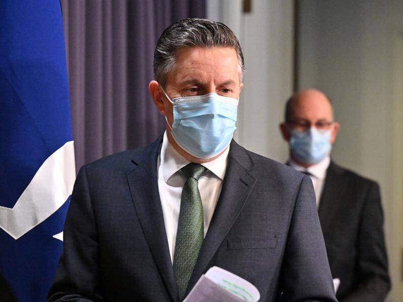 Mark Butler says responding to long COVID will soon be part of the federal pandemic response. (Mick Tsikas/AAP PHOTOS)