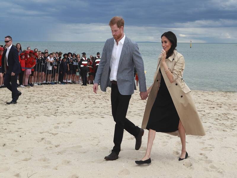 The Duke and Duchess of Sussex are back in Sydney after visiting Melbourne.