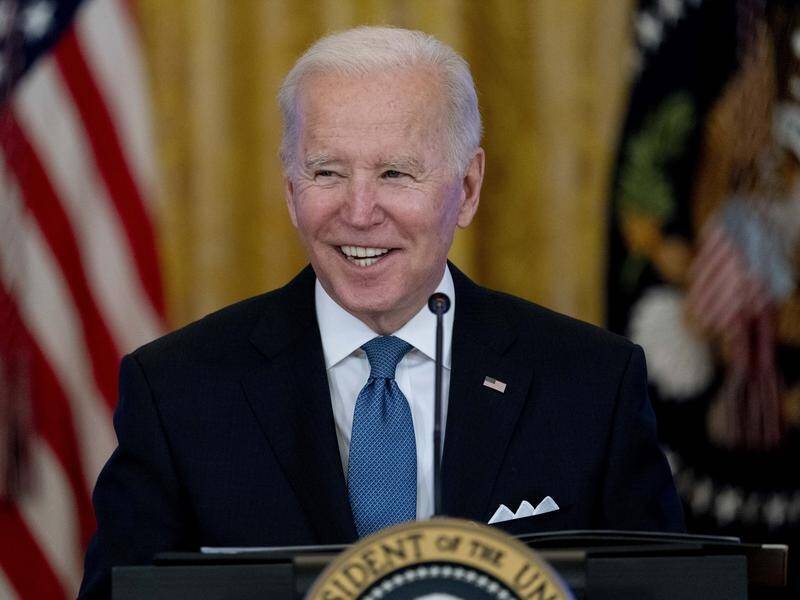 US President Joe Biden has been caught on a hot mic giving his opinion on a Fox News reporter.