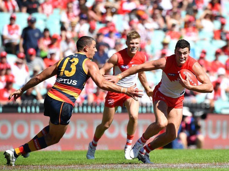 Tom McCartin's game has flourished since a move to Sydney's backline during the AFL 2020 season.
