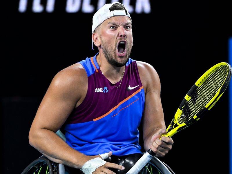 Dylan Alcott has used wheelchair tennis as a platform to become a hero to numerous Australians.