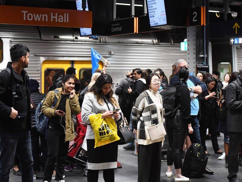 Sydney's Town Hall Station has been reopened after being evacuated due to a smoke cloud.