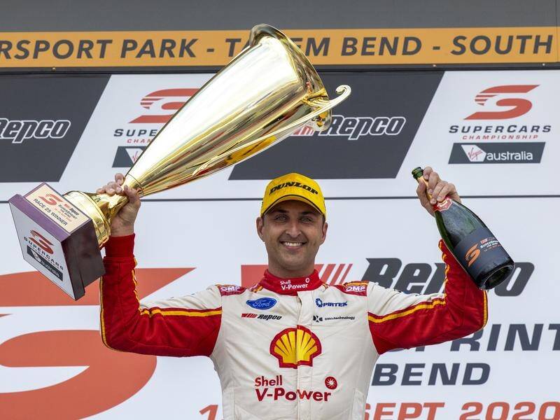 Fabian Coulthard has claimed his 13th Supercars career victory.