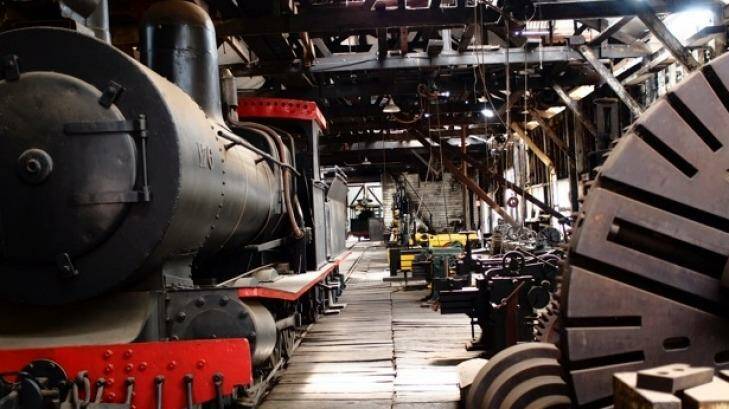 The Yarloop museum was described as "one of the finest examples of steam age engineering in the world". Photo: Larry Graham