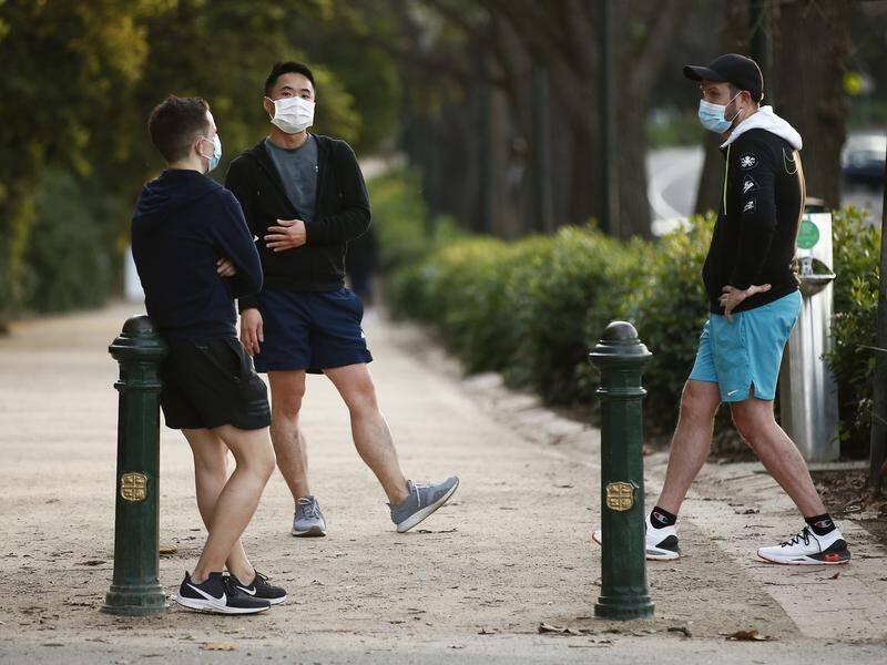 Most people in Melbourne are doing the right thing in wearing masks, but fines have been issued.