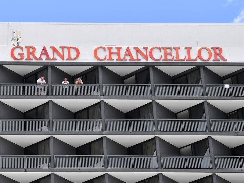 Hotel Grand Chancellor has been shut after six people tested positive to the UK coronavirus strain