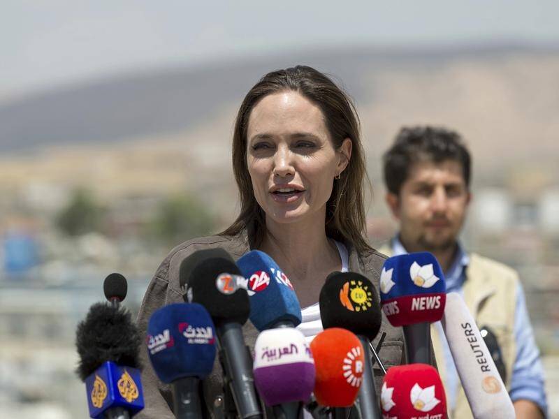 Special UNHCR envoy Angelina Jolie, has appealed for more aid for refugees living in camps in Iraq.