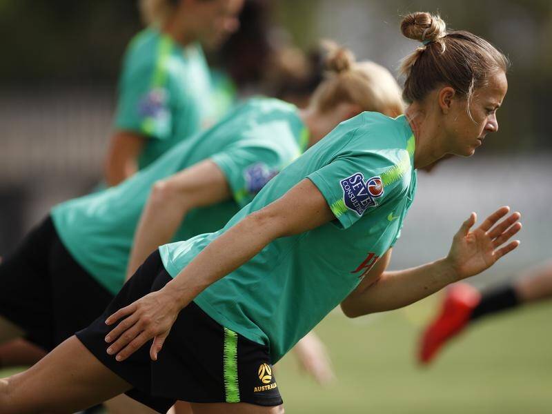 The Matildas will take on the Netherlands in a World Cup warm-up in Eindhoven on Sunday.