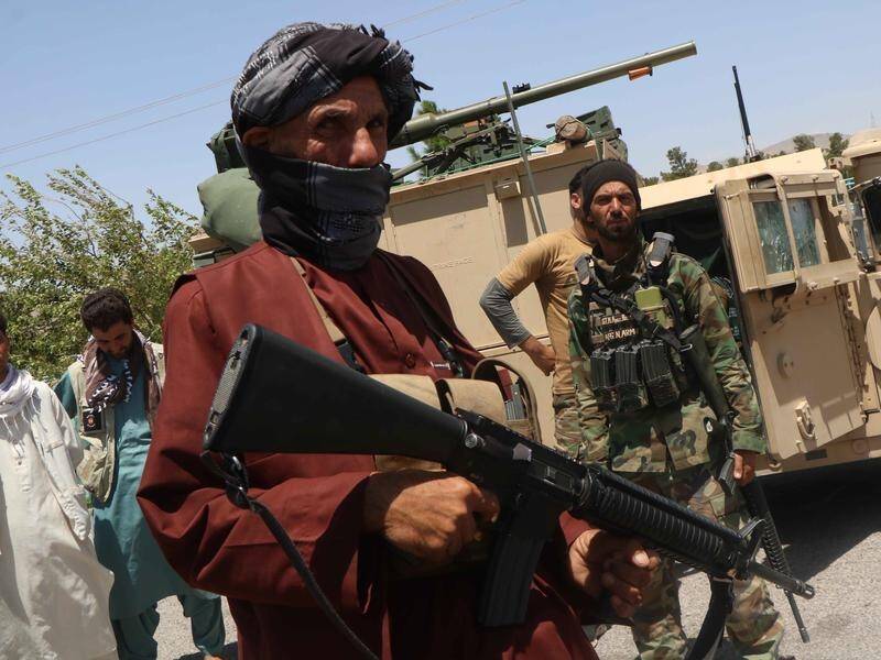 Islamic State have claimed responsibility for the deaths of more than 35 Taliban militia.