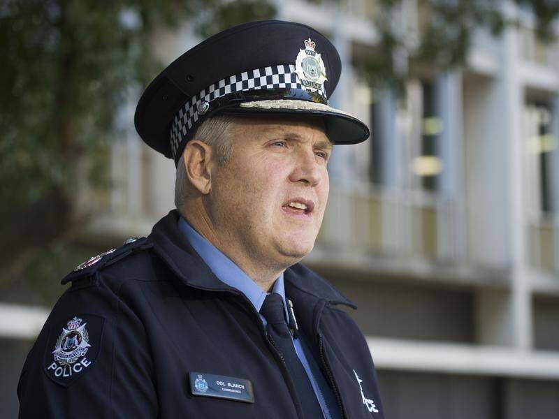 Police Commissioner Col Blanch said the rescue of Cleo Smith was the greatest story of the WA force. (Aaron Bunch/AAP PHOTOS)