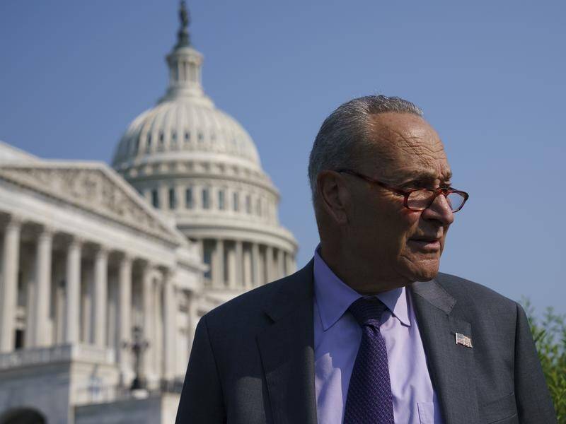 Chuck Schumer aims to push forward on a $US3.5 trillion package that focuses on climate change.