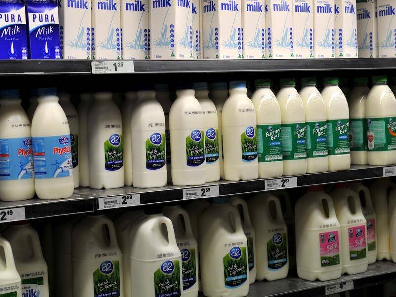 Coles says it won't follow Woolworths and increase the cost of its milk range by 10c a litre.