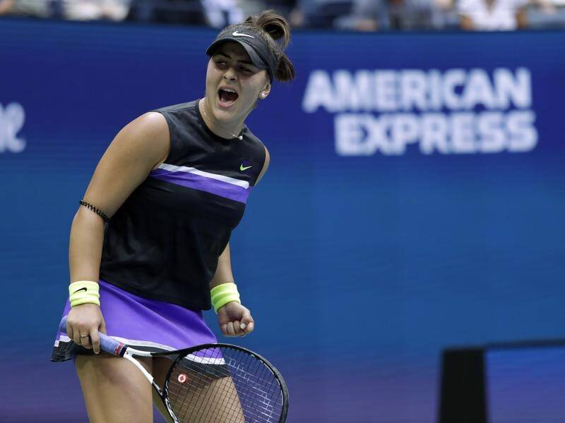 Bianca Andreescu has won her first grand slam title in her maiden major final.