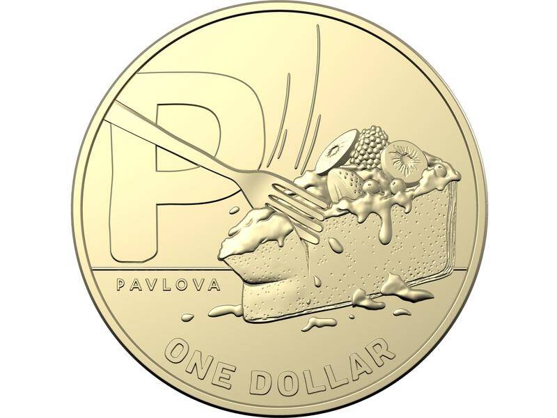 P is for Pavlova in a new coin collection from Australia Post and the Royal Australian Mint.