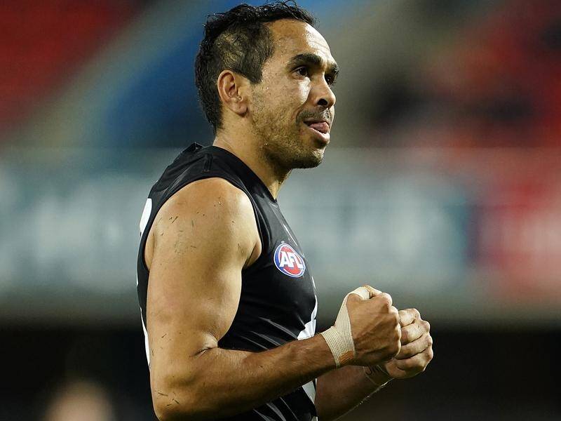 Eddie Betts was on fire in Carlton's AFL win over the Western Bulldogs.