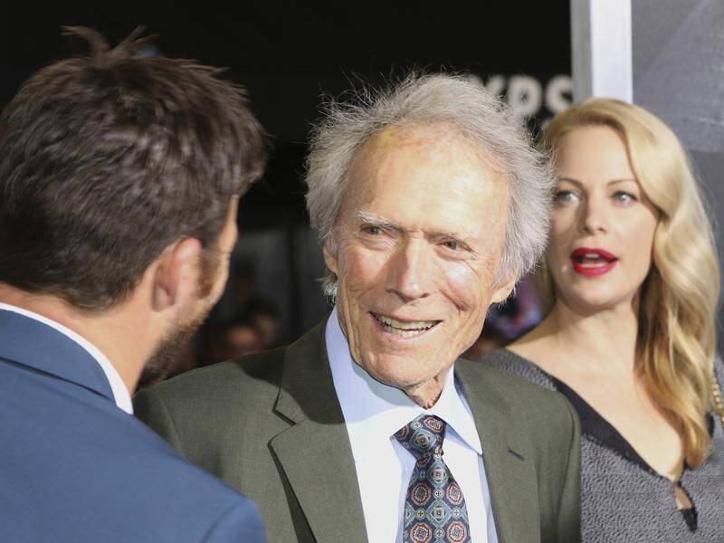 Director/actor Clint Eastwood arrives at the world premiere of The Mule.