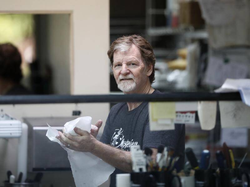 US cake maker Jack Phillips, who refused to serve a gay couple, is suing over persecution.