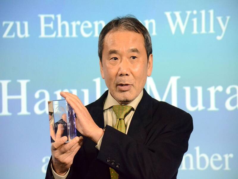 Japanese author Haruki Murakami says his books find their own endings as he just goes with the flow.
