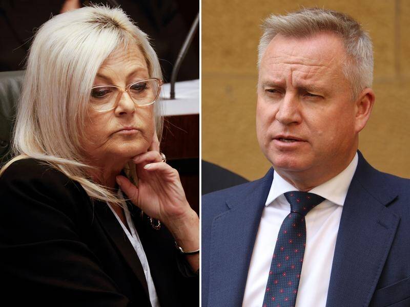 Tasmania's former attorney-general Elise Archer made claims against Premier Jeremy Rockliff. (Rob Blakers, Ethan James/AAP PHOTOS)