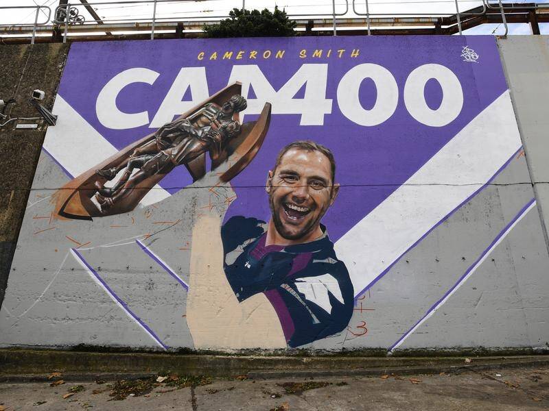 Melbourne Storm skipper Cameron Smith will play NRL game 400 against Cronulla.