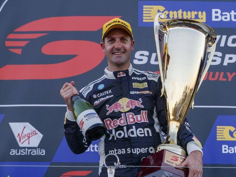 Red Bull HRT's Jamie Whincup has avoided a ban for comments made at the Auckland SuperSprint.