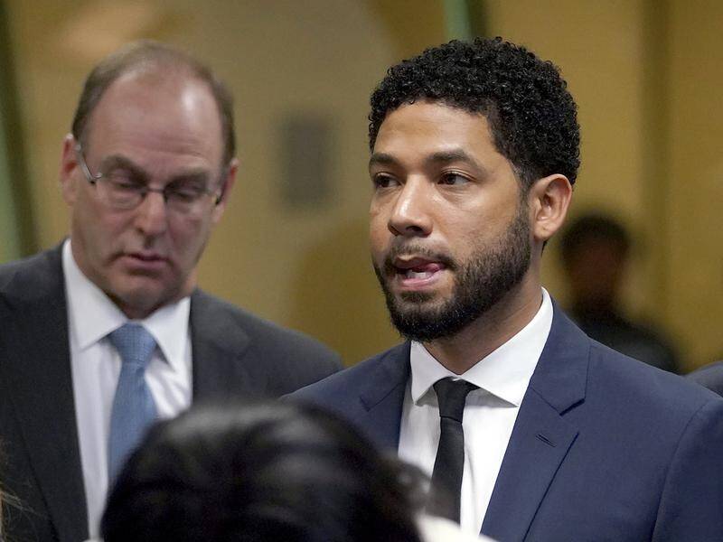 Jussie Smollett's lawyers have filed to stop Chicago suing him for the money spent on his case.