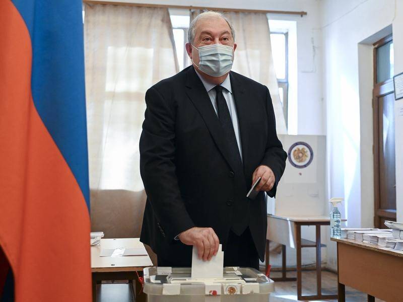 Armenian President Armen Sarkissian resigns saying the constitution gives him insufficient power