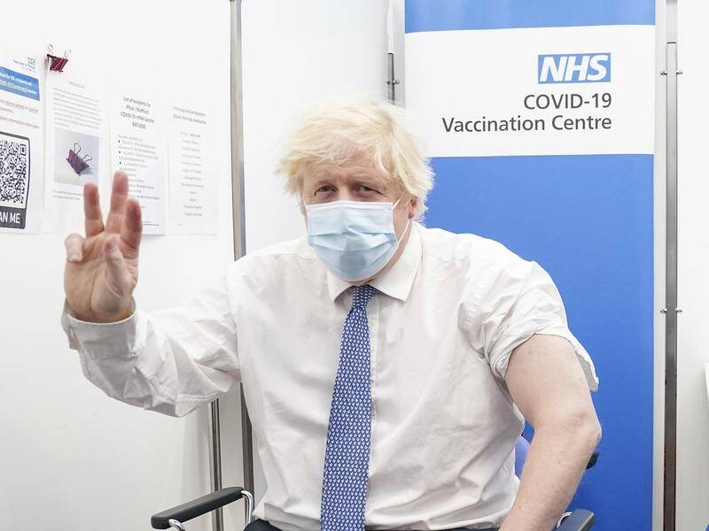 UK Prime Minister Boris Johnson has received his booster jab of the coronavirus vaccine.