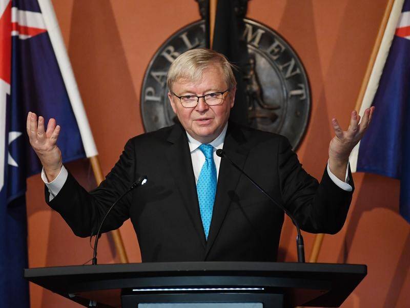 Former PM Kevin Rudd says he will fight any attempts to water down the Closing the Gap strategy.