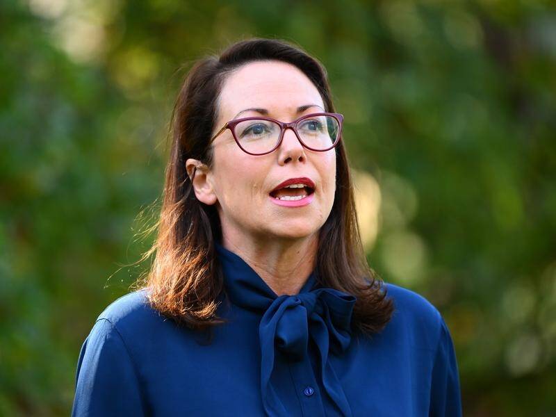 Jaclyn Symes says Victoria is the first state to raise the age of criminal responsibility. (Morgan Hancock/AAP PHOTOS)