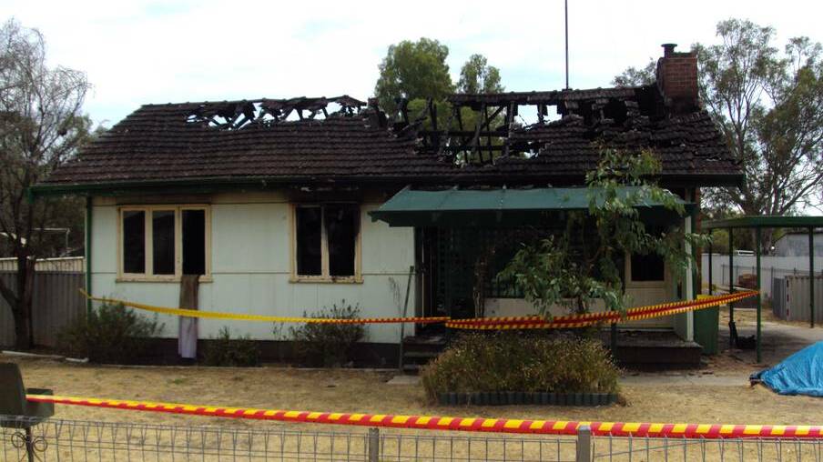 A woman who allegedly lit a house fire in Newcastle Road, Northam a week before Christmas will appear in the Perth Magistrate's Court this month. Photo: Avon Valley Advocate.