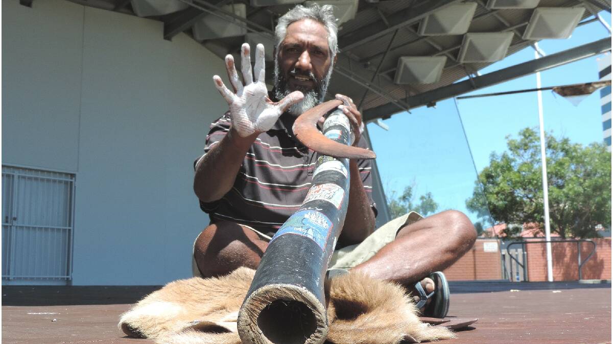 Troy Bennell's aboriginal cultural tours will give people an insight into the traditional history of Bunbury. Photo: Ross Verne/Bunbury Mail.